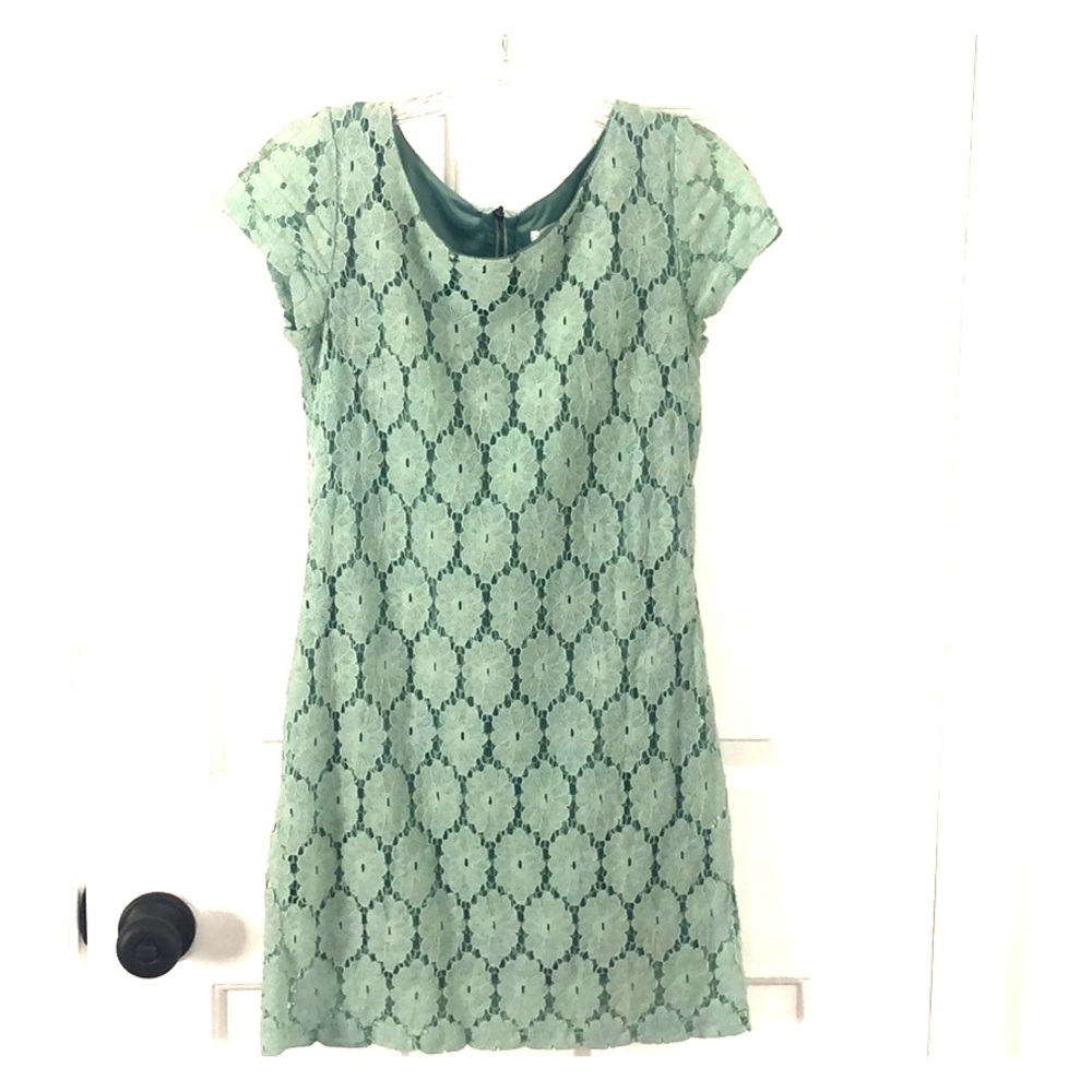 Blue floral mini dress size small